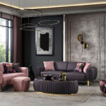 Casa Padrino Luxus Sessel Schwarz / Mehrfarbig / Gold – Moderner With Moderne Wohnzimmer